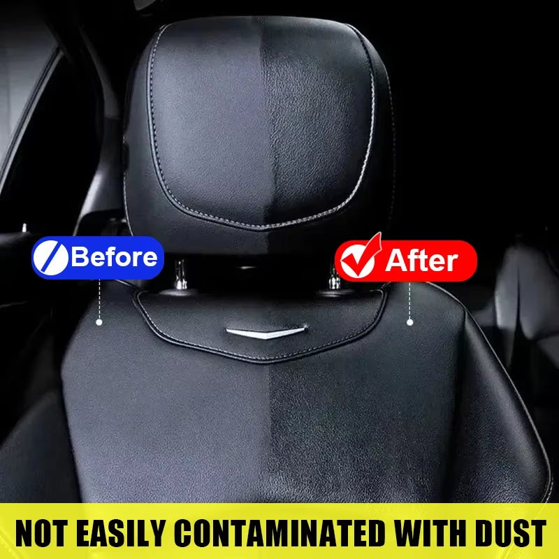 Car Plastic Restorer - Long-Lasting Gloss Renovator for Black Plastic and Leather Auto Surfaces